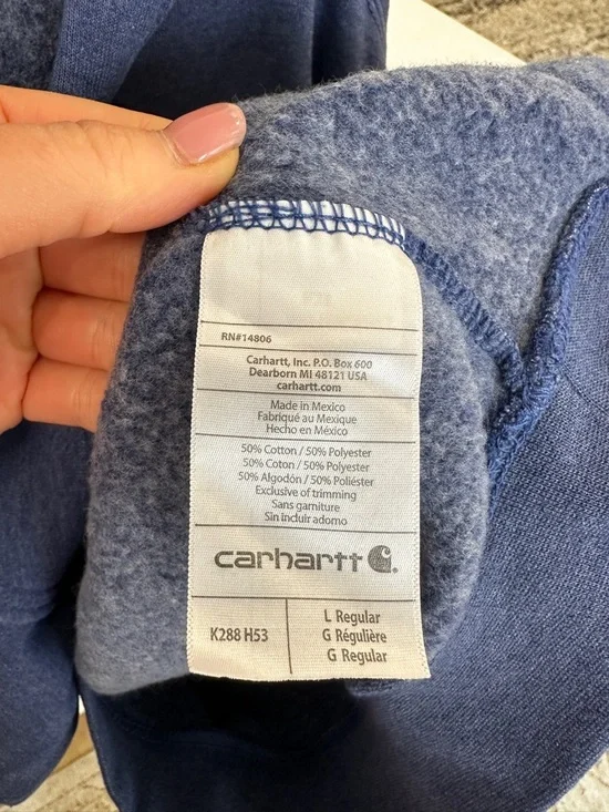 CARHARTT HOODIE 🔥 LOOSE FIT 🔥
SIZE L (OVERSIZE FIT — fits L / XL) - Picture 12 of 16